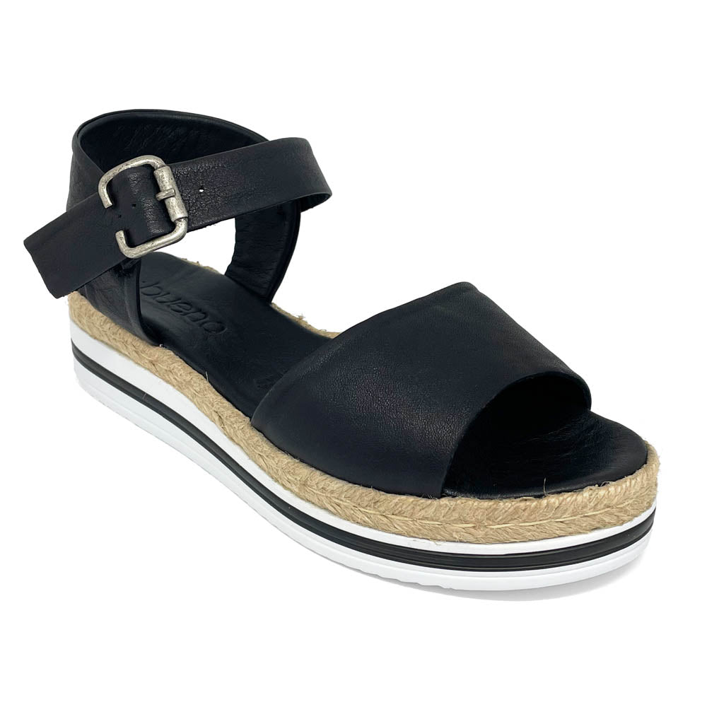 Bueno Women's Andy Black  Natural Fit Footwear
