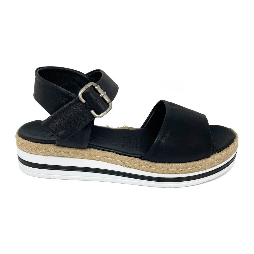 Bueno Women's Andy Black  Natural Fit Footwear