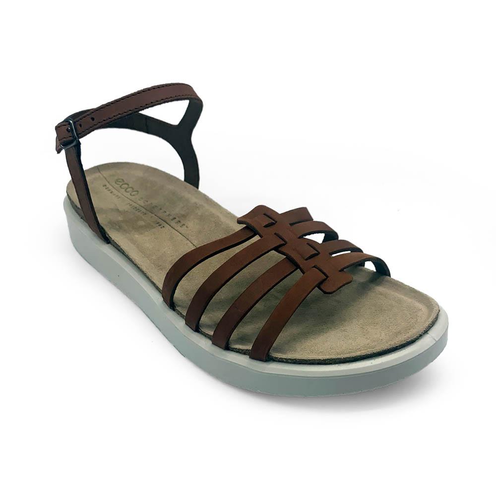 ECCO Women's Corksphere Sandal Mahogany