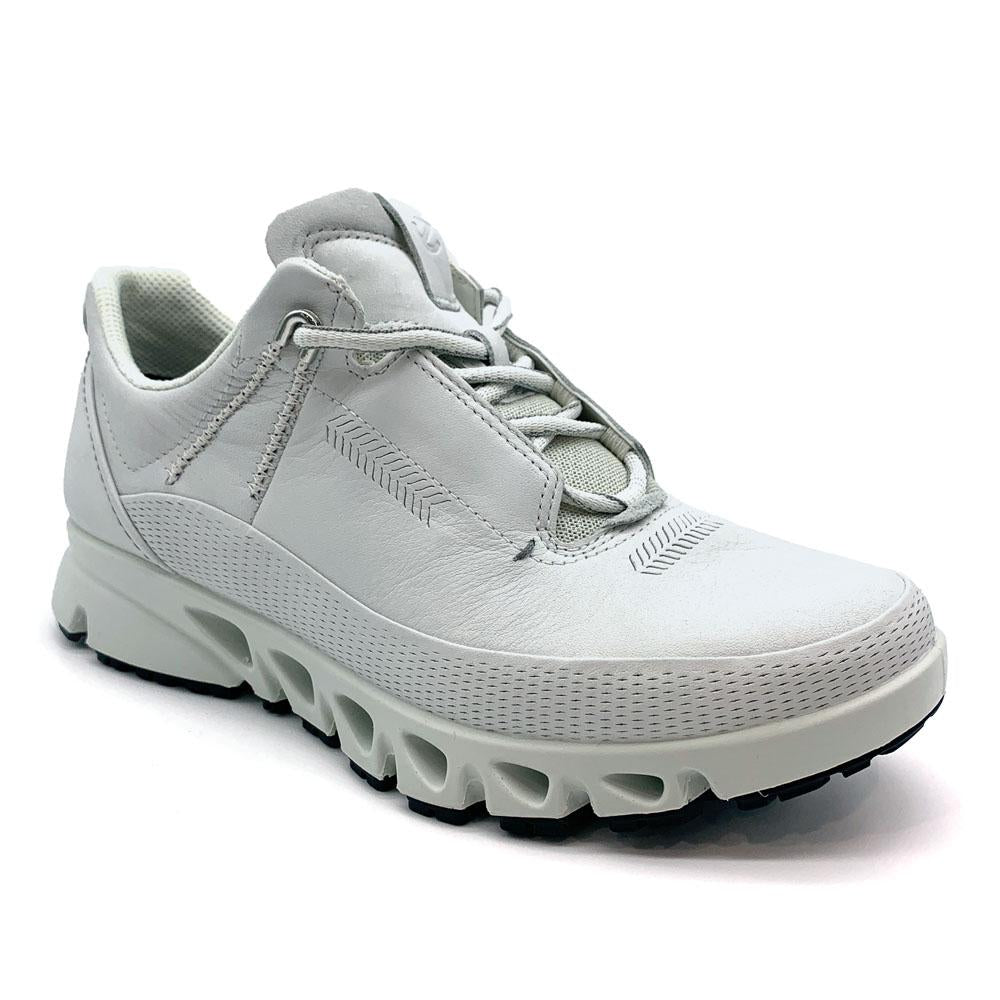 ECCO Women's Multi-Vent Outdoor Shoe White Natural Fit Footwear