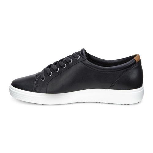 ECCO Men's Soft 7 Black Droid  Natural Fit Footwear