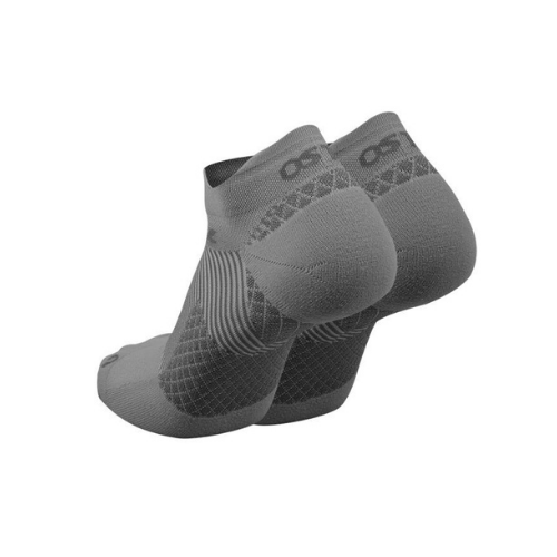 OS1st FS4 Plantar Fasciitis Sock - No Show Grey