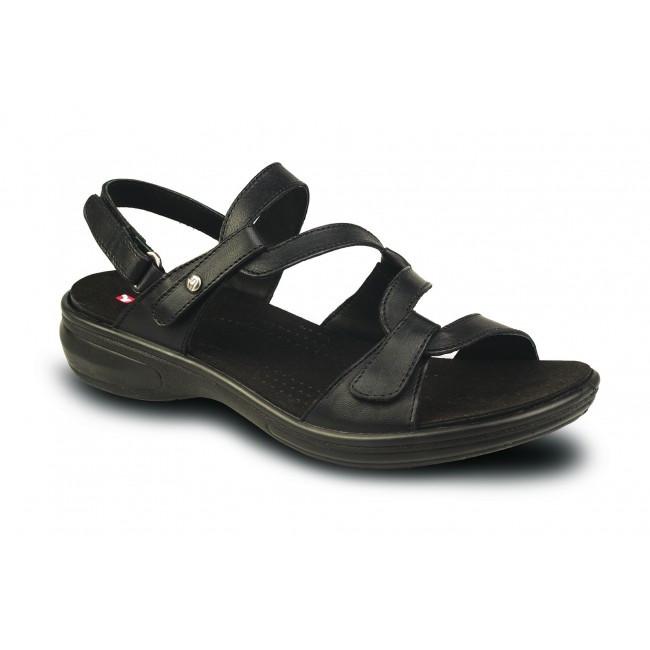 Revere Women's Miami Black Natural Fit Footwear