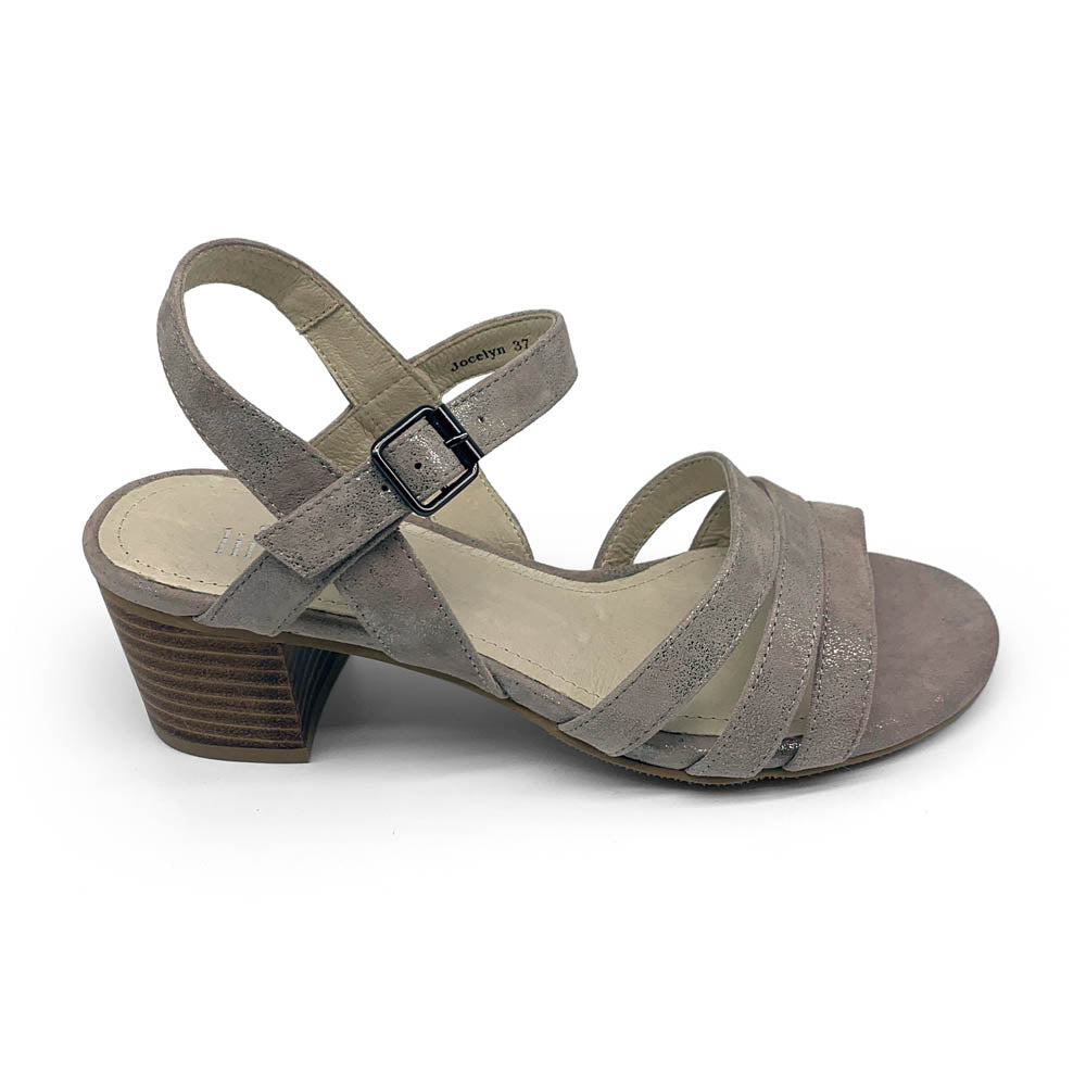 Silver Lining Women's Jocelyn Pale Gold  Natural Fit Footwear