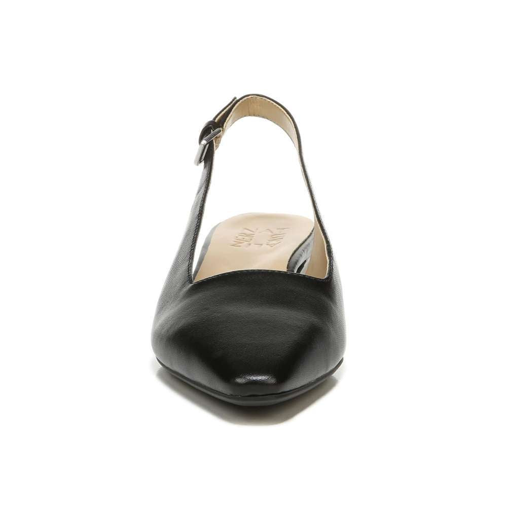 Lesley Back Strap Heel - Black