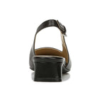 Lesley Back Strap Heel - Black