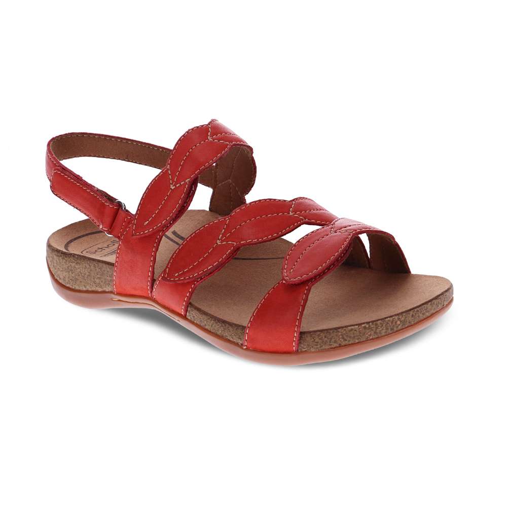 Able Adjustable Sandal - Red