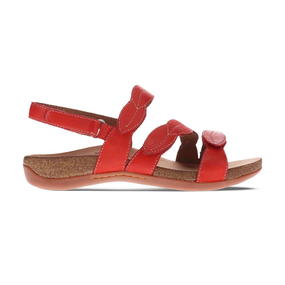 Able Adjustable Sandal - Red