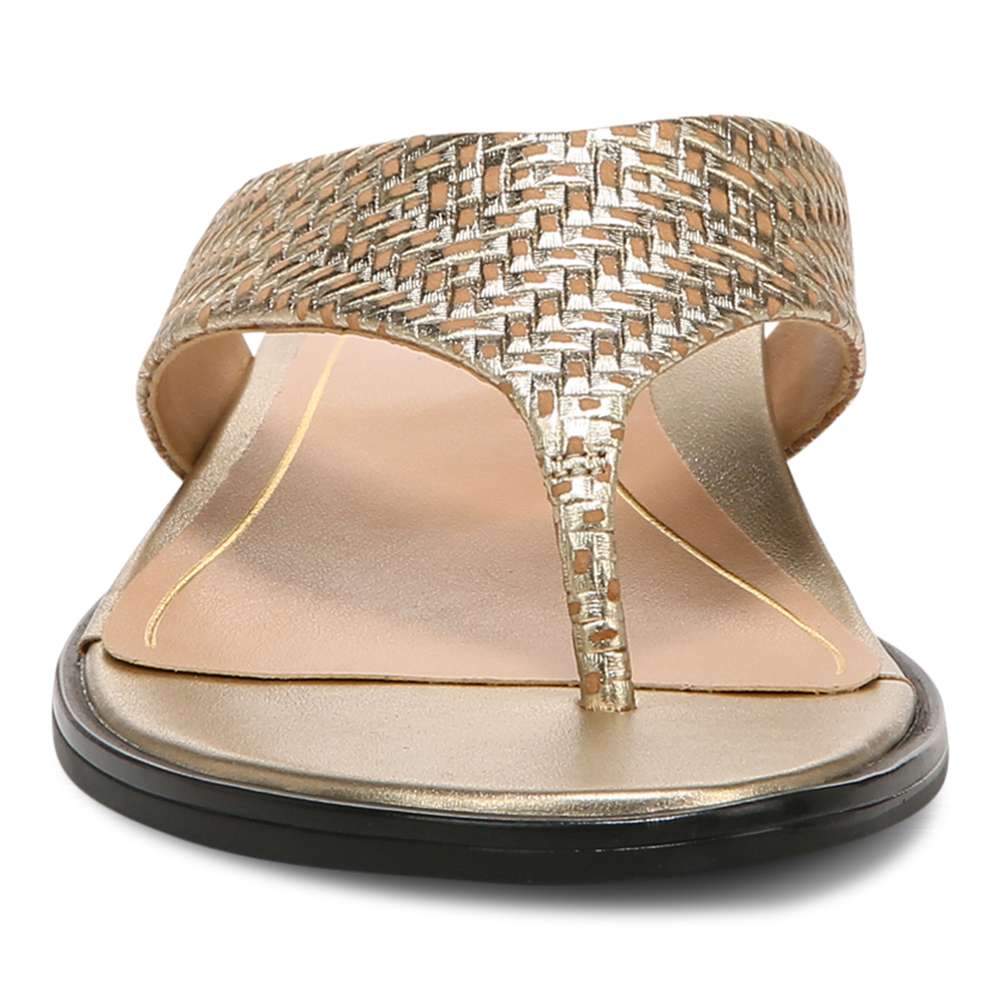 Agave Toe Post Sandal - Gold