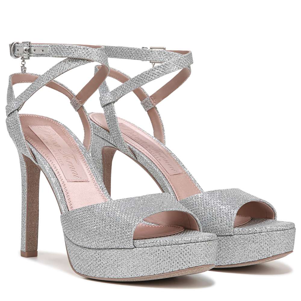 Ai Dress Sandal - Silver Glitter