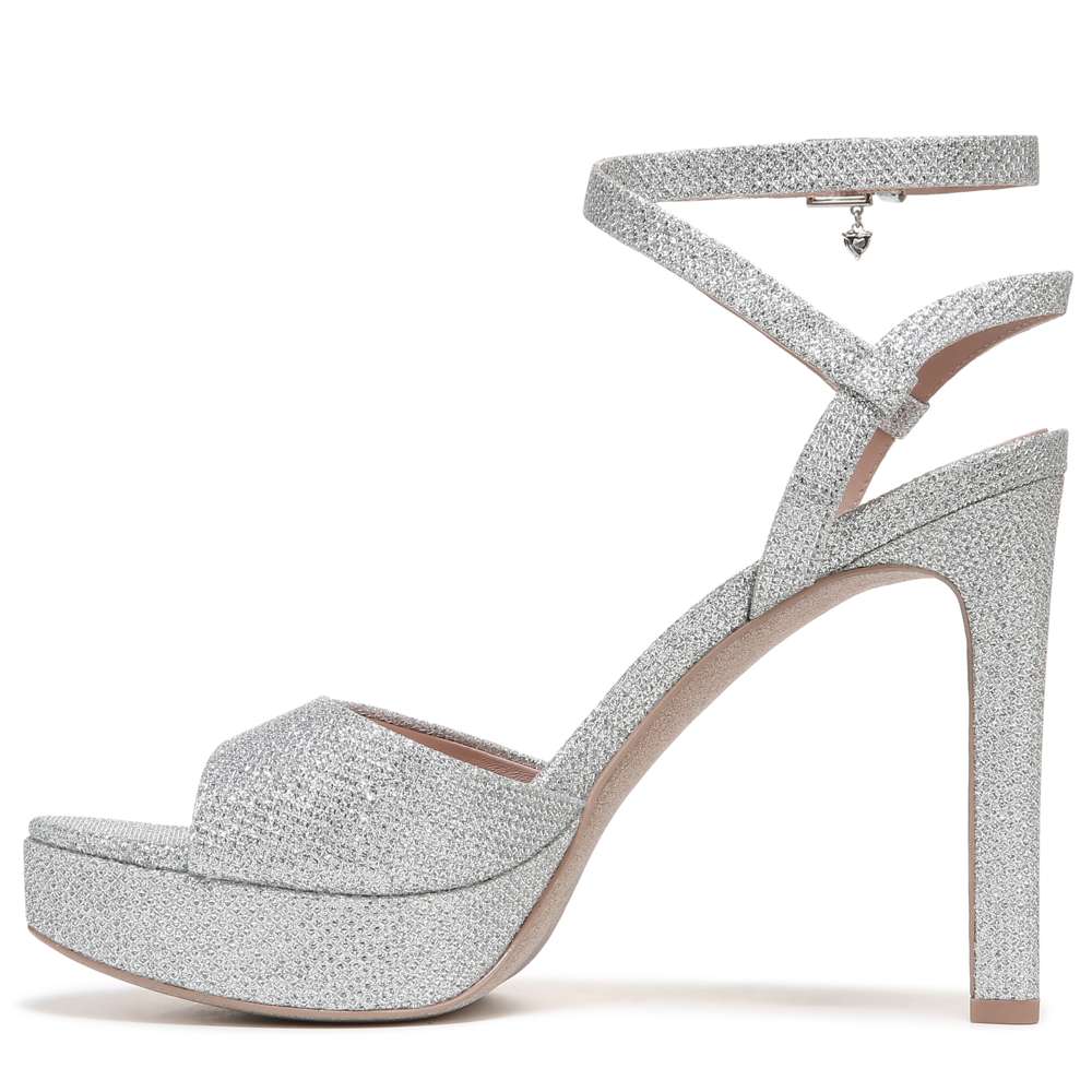 Ai Dress Sandal - Silver Glitter