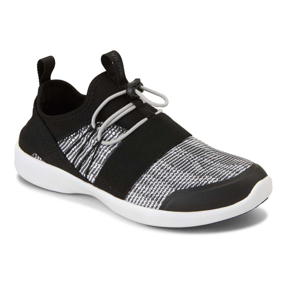 Alaina Active Sneaker - Black/White
