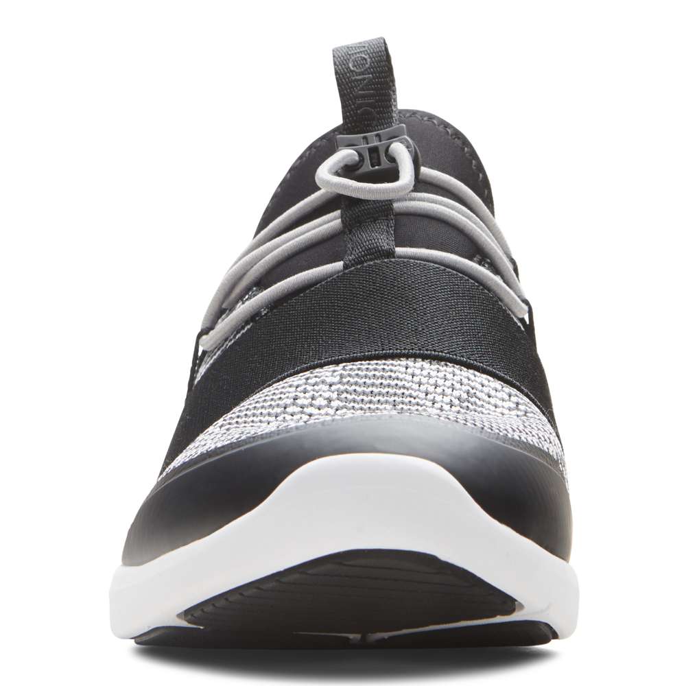 Alaina Active Sneaker - Black/White