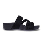 Alexis Platform Sandal - Black