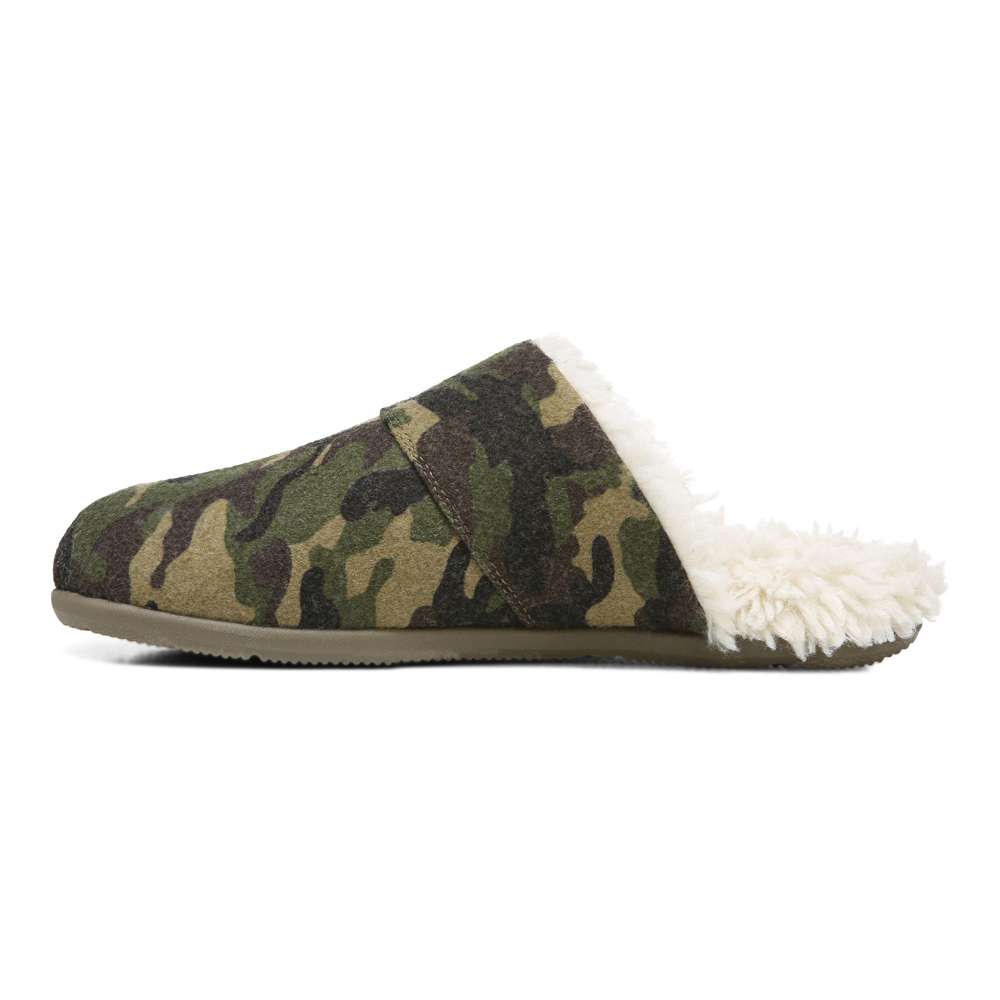 Alfons Mule Slipper - Olive