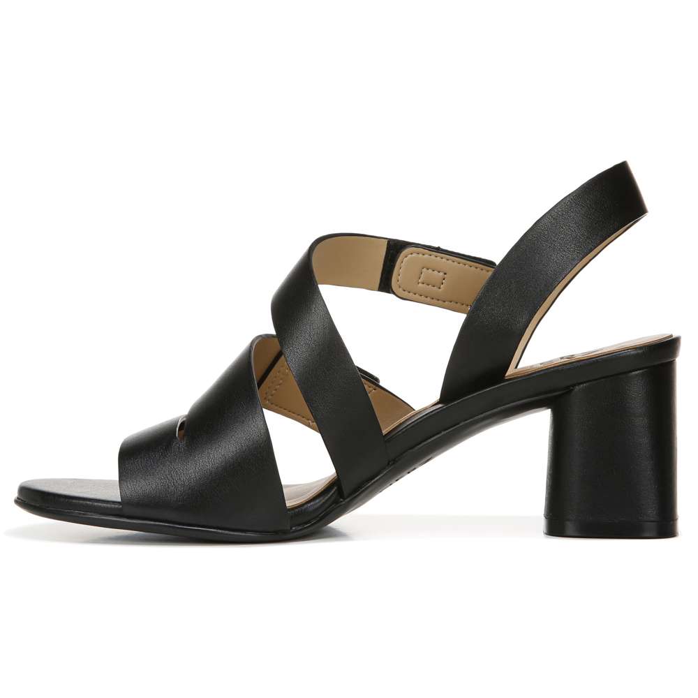 Alicia Heeled Sandal - Black