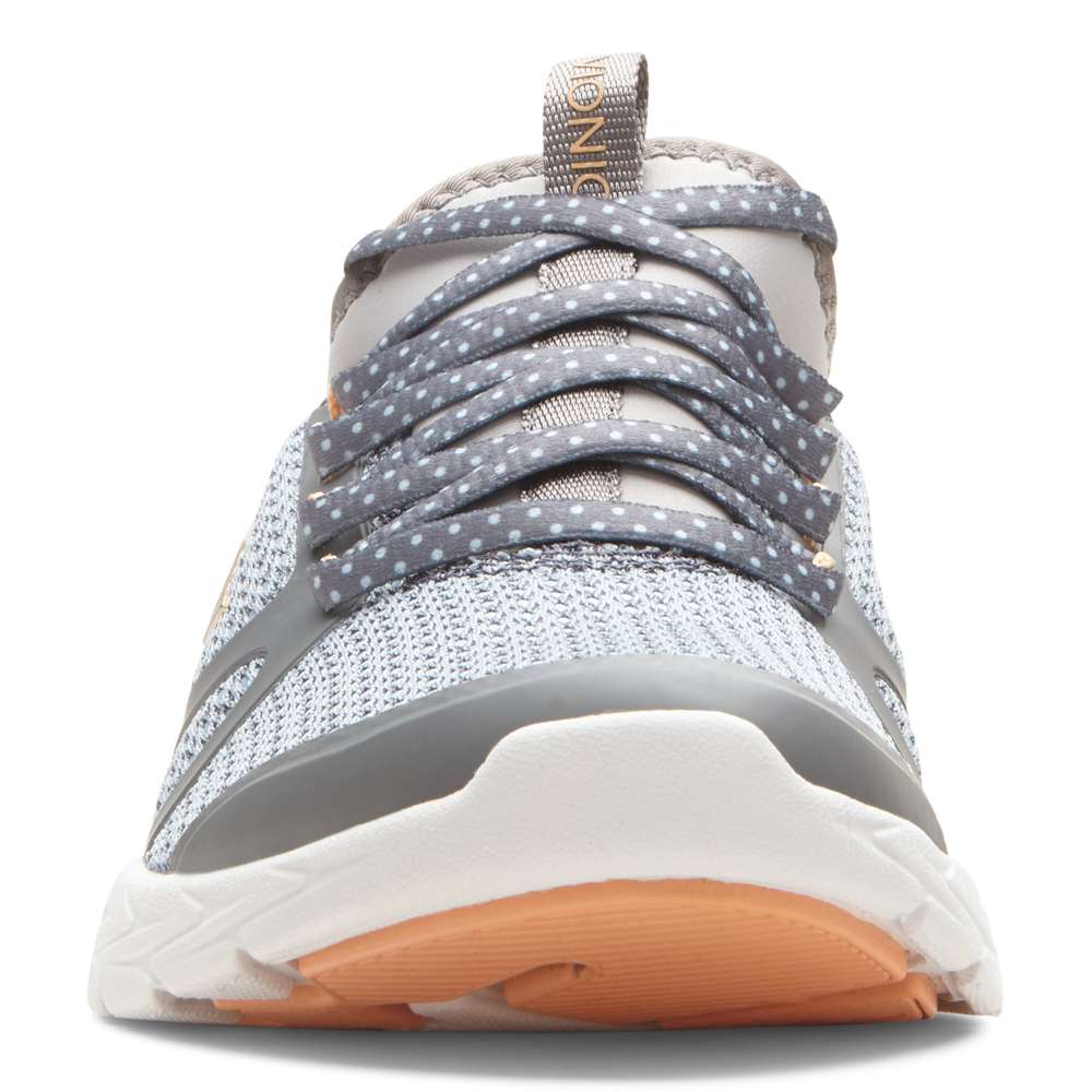 Alma Sneaker - Grey/Light Blue