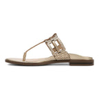 Alvana Toe Post Sandal - Gold