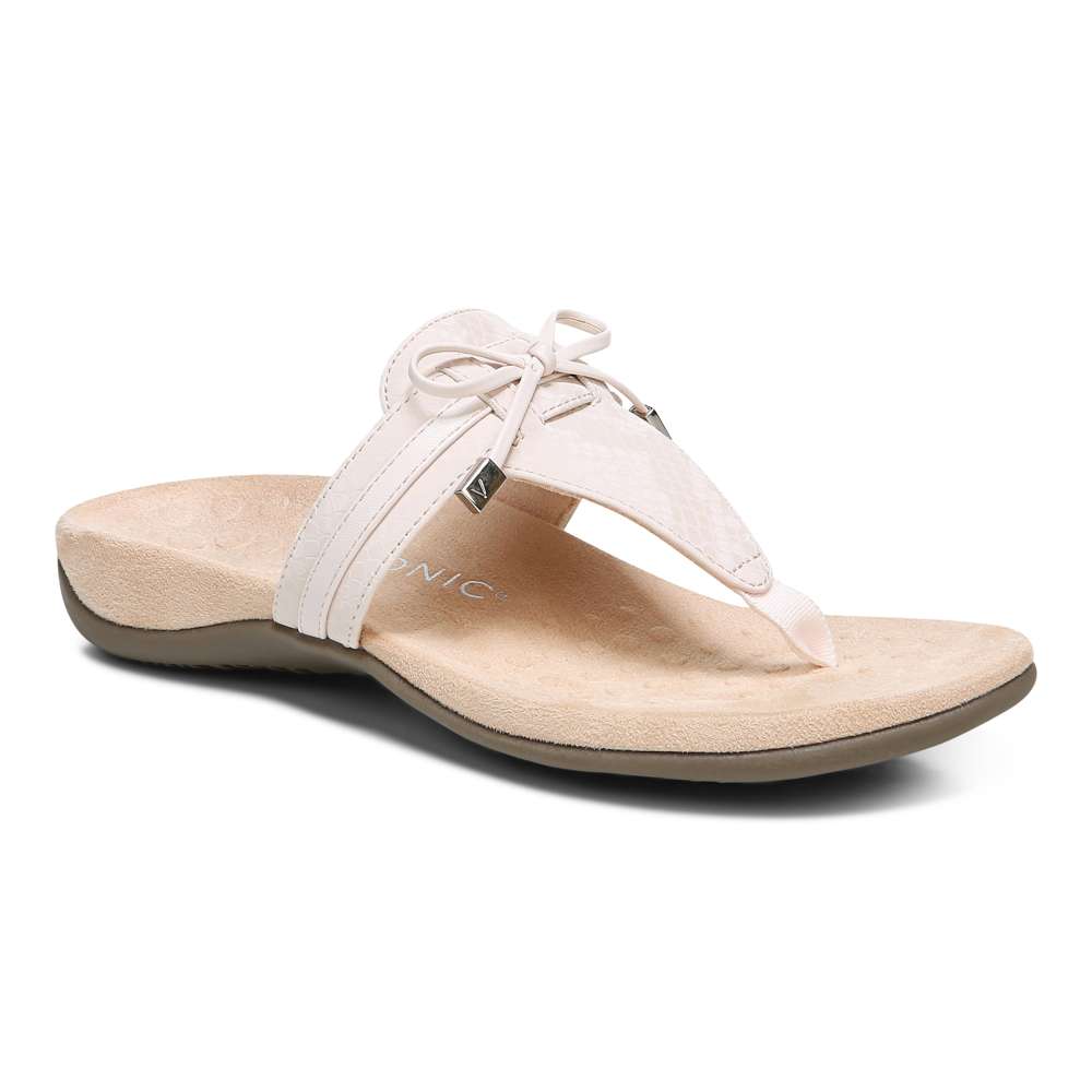 Amaya Toe Post Sandal - Pink