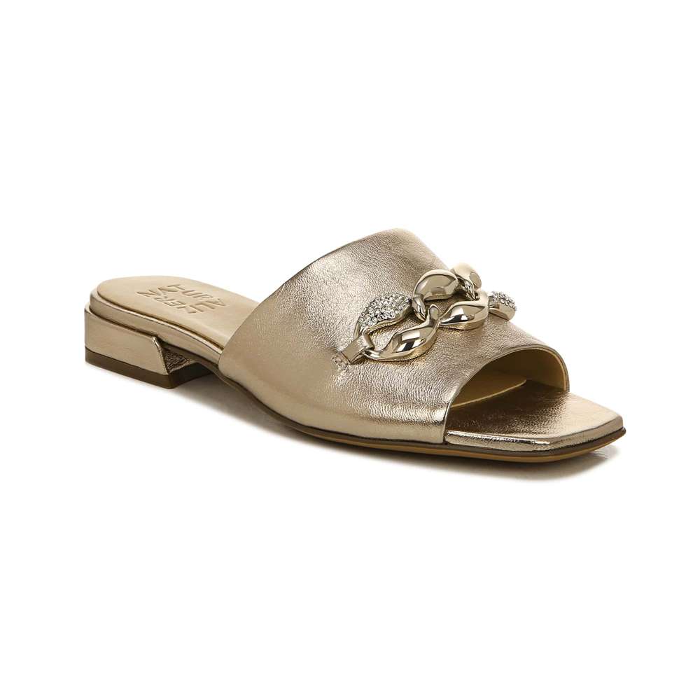 Angie Dress Slide - Warm Silver