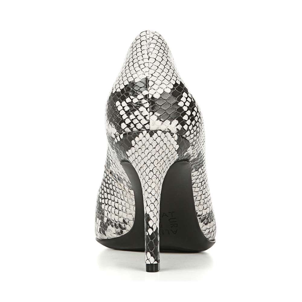 Anna Pump - Black/White Snake