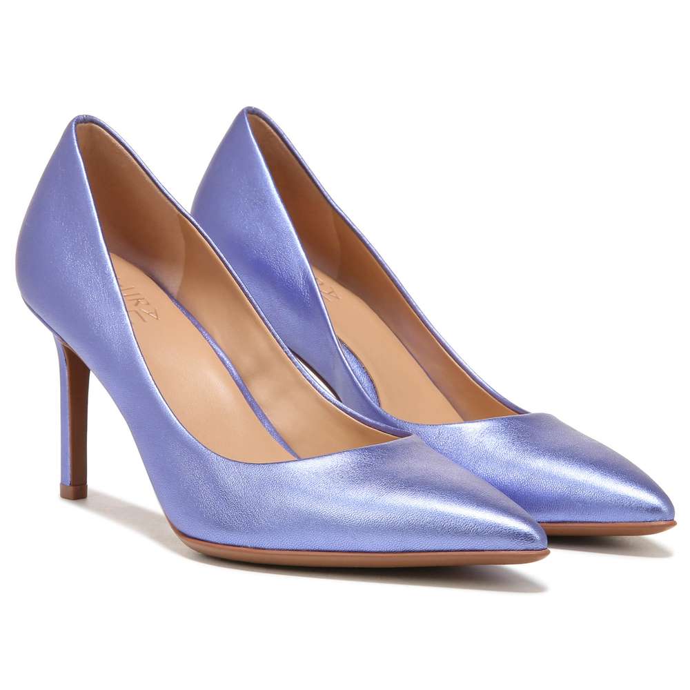Anna Pump - Lavender Metallic