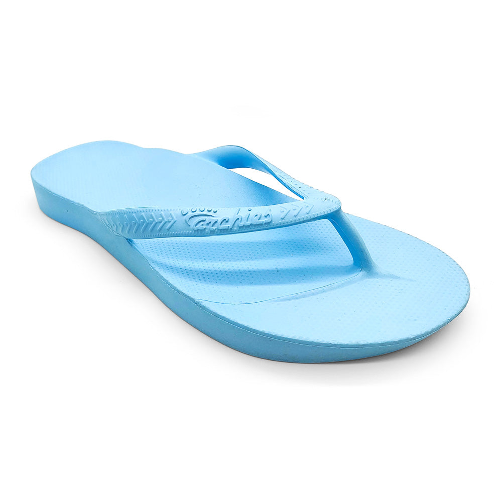 Archies Arch Support Thong Sky Blue