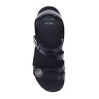 Arianna Brick Sandal - Black Brick