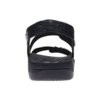 Arianna Brick Sandal - Black Brick