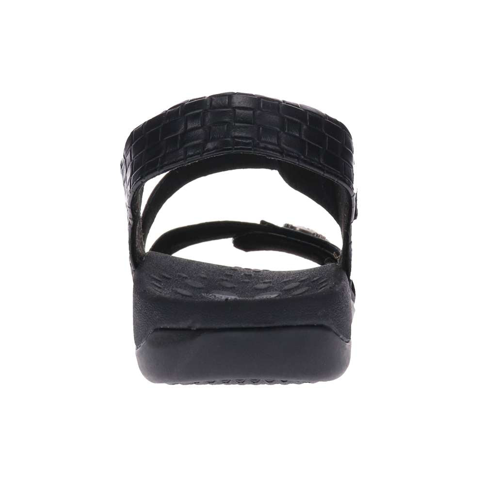 Arianna Brick Sandal - Black Brick