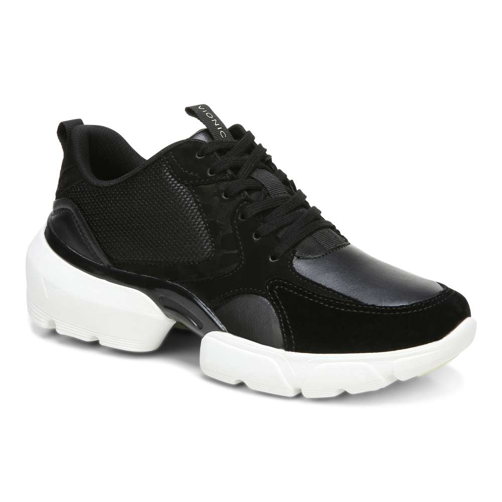 Aris Lace-Up Sneaker - Black