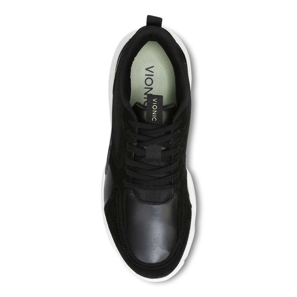 Aris Lace-Up Sneaker - Black