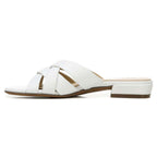 Ashford Slide - White Leather