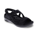 Astoria Sandal - Black Lizard
