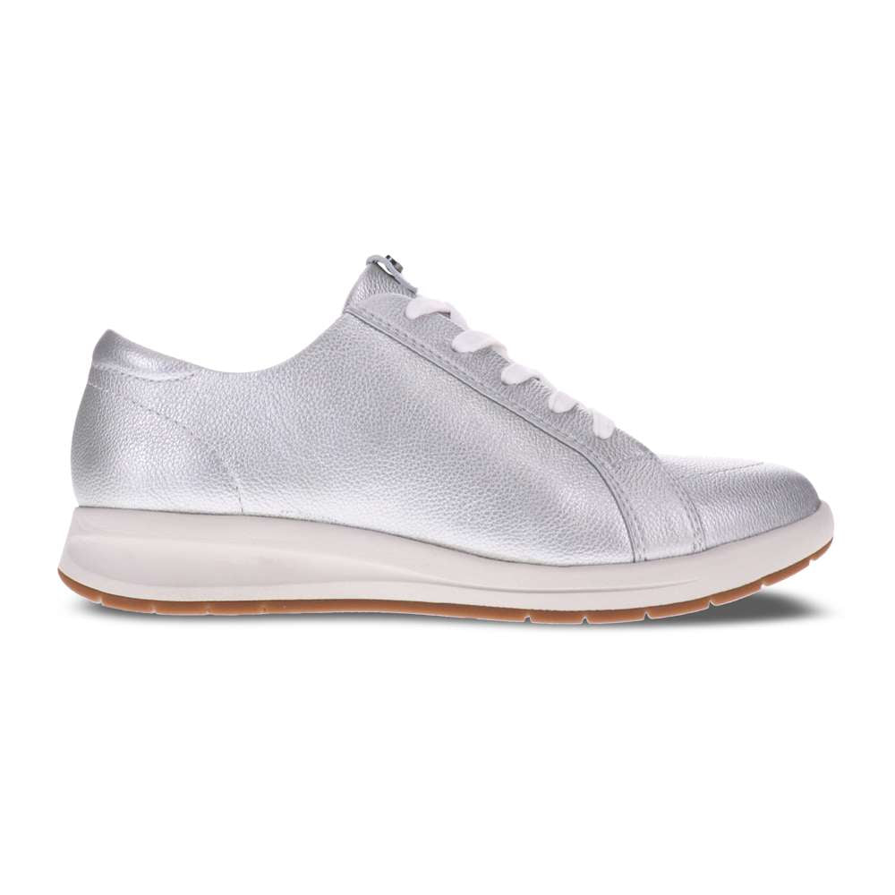 Athens Lace-Up Casual Sneaker - Pearl