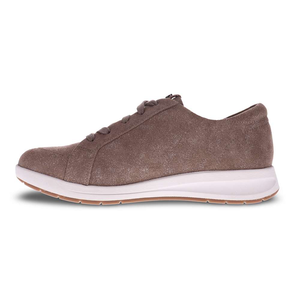Athens Lace-Up Casual Sneaker - Rusty Metallic