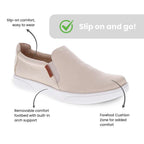 Attica Slip-On Casual Sneaker - Wheat