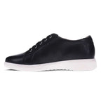 Basha Lace-Up Casual Sneaker - Black