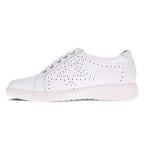 Basha Lace-Up Casual Sneaker - White
