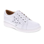 Basha Lace-Up Casual Sneaker - White
