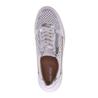 Baxley Zip Casual Sneaker - White/Silver