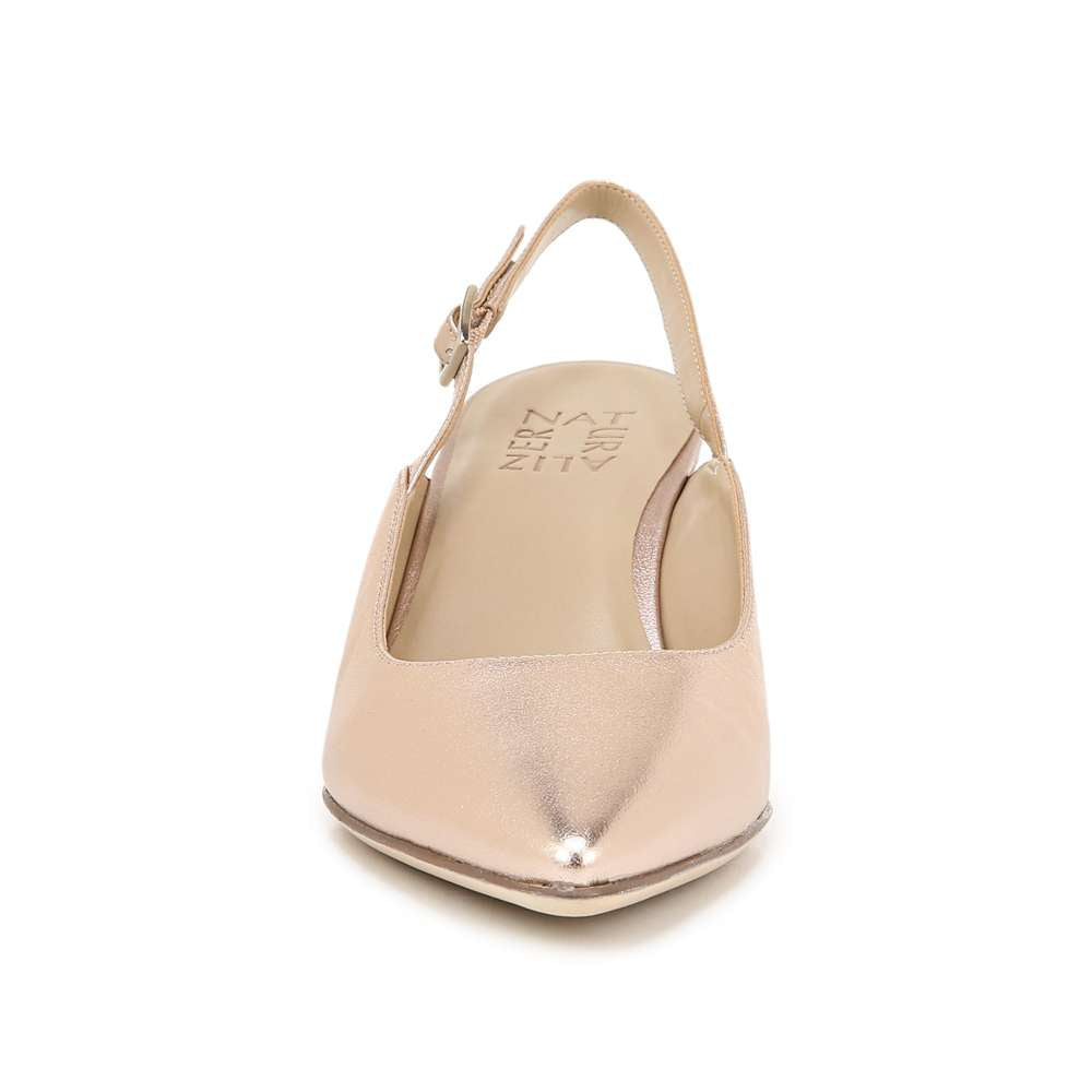Baylee Kitten Heel - Rose Gold