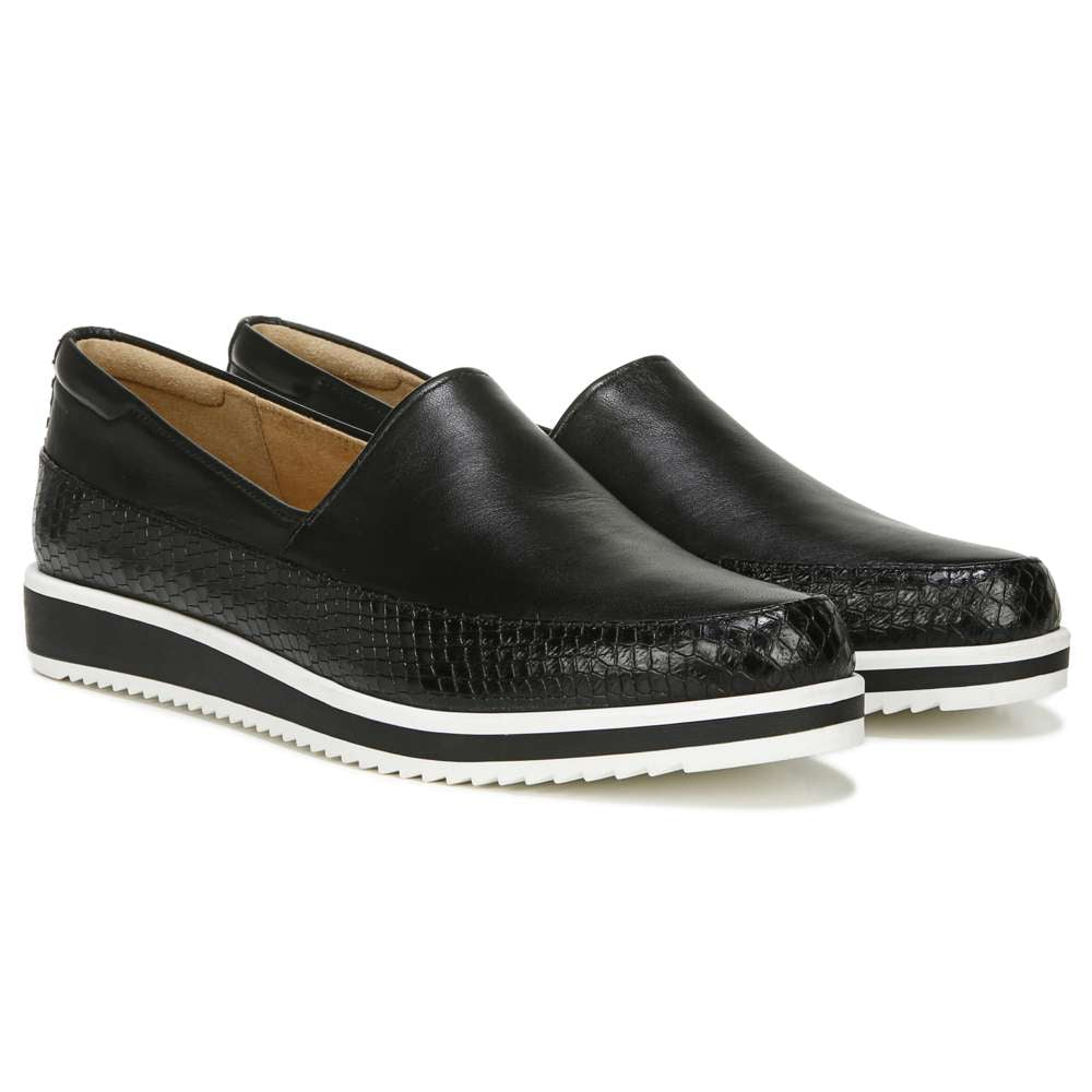 Beale Slip-On Sneaker - Black Leather