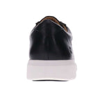 Belinda Lace-Up Casual Sneaker - Black Croc