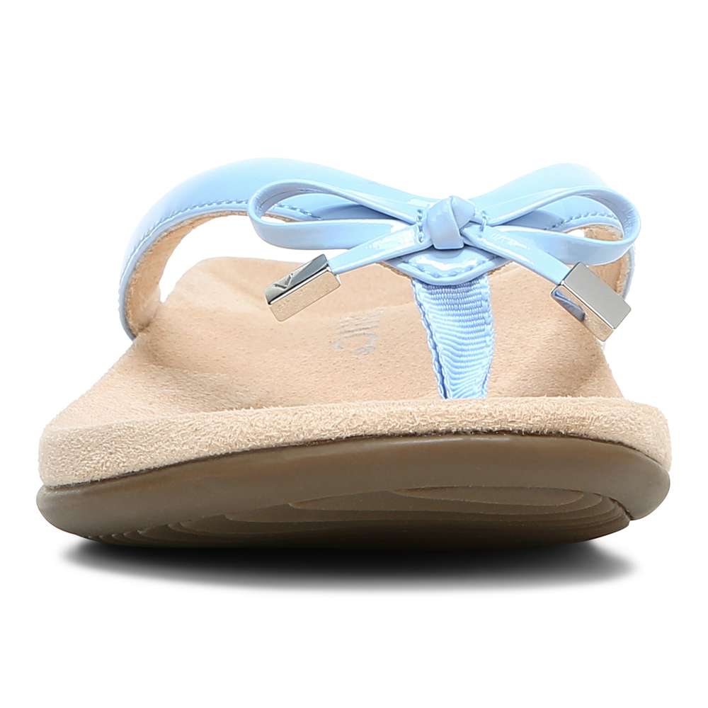 Bella Toe Post Sandal - Blue Bell