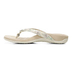 Bella Toe Post Sandal - Cream Botanical