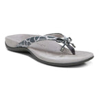 Bella Toe Post Sandal - Dark Grey