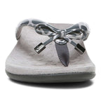 Bella Toe Post Sandal - Dark Grey