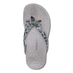 Bella Toe Post Sandal - Dark Grey