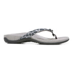 Bella Toe Post Sandal - Dark Grey